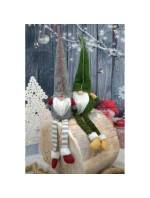 DEKORATÍVNY TRPASLÍK 30+15CM SIVÝ DEKORATÍVNY TRPASLÍK 30+15CM SIVÝ