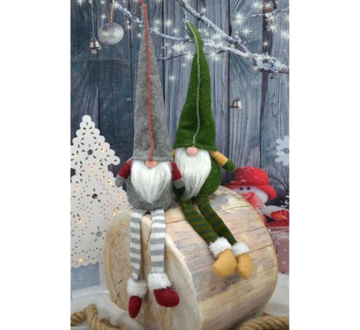 DEKORATÍVNY TRPASLÍK 30+15CM SIVÝ DEKORATÍVNY TRPASLÍK 30+15CM SIVÝ