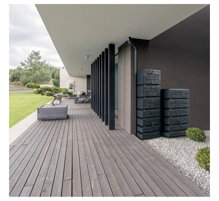 Nádrž na dažďovú vodu TOWER STONE 350L SMOOTH GRAY detské