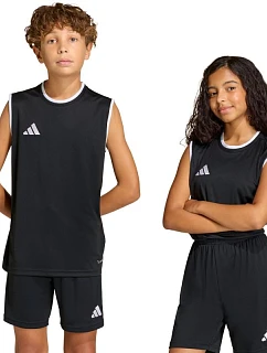 Adidas Entrada 26 detský dres bez rukávov čierny KB3933