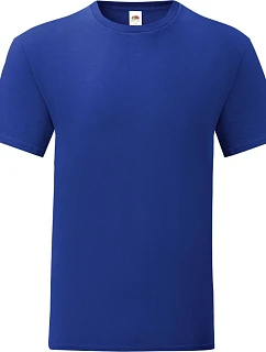 Fruit of the Loom Iconic 150 T Pánske tričko 16.1430 kobaltovo modré