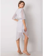 Šaty LK SK model 17355921 světle šedá - FPrice Šaty LK SK model 17355921 světle šedá - FPrice