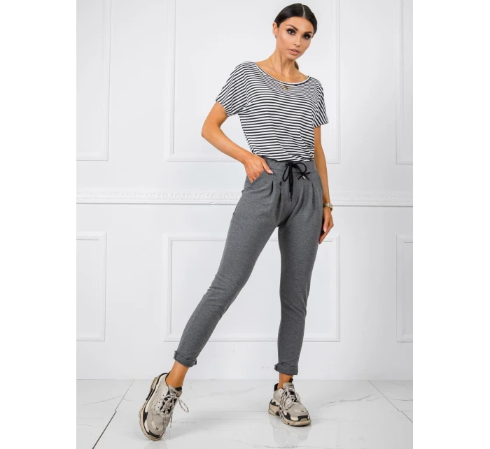 Tepláky TP DR 5477.88 tmavo šedá