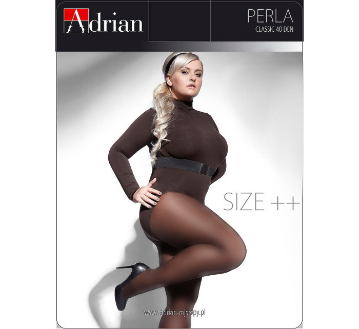 Dámske pančuchové nohavice Adrian Perla Size ++ 40 deň 7-8XL