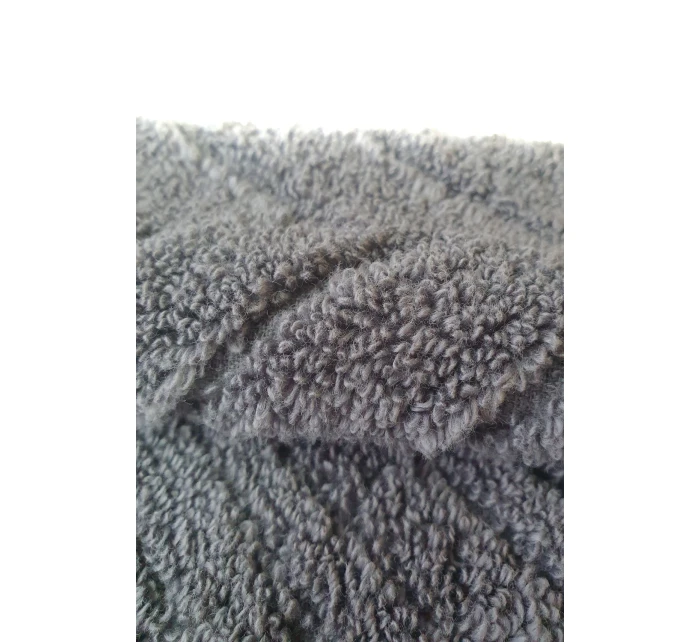 župan Athena s golierom antracitový