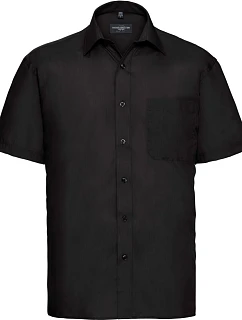 Popelínová košile s krátkým rukávem 11. black model 22475550 - Russell Athletic