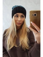 Milano fleecová čepice K203 tyrkysová model 18749925 - K-Fashion Milano fleecová čepice K203 tyrkysová model 18749925 - K-Fashion