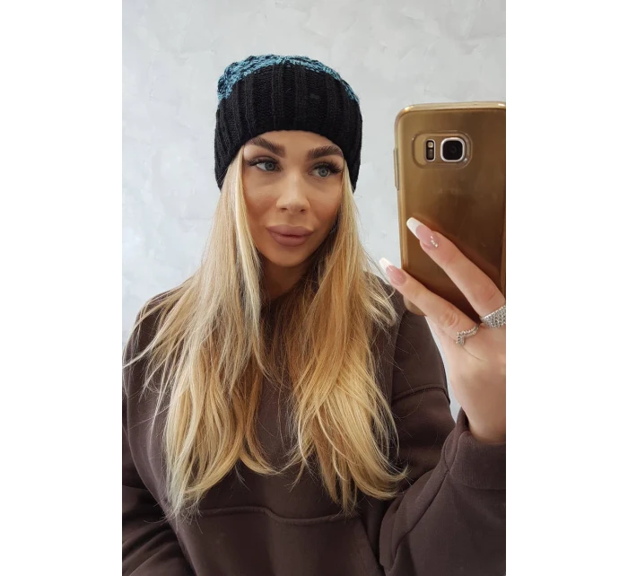 Milano fleecová čepice K203 tyrkysová model 18749925 - K-Fashion Milano fleecová čepice K203 tyrkysová model 18749925 - K-Fashion