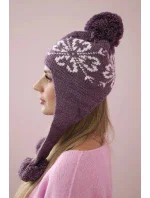 Dámske uši Balbina K381 fialové