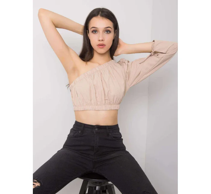 Blúzka 341 BZ 5267.03 béžová