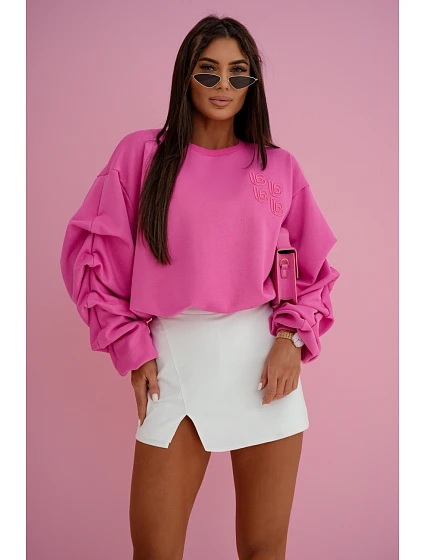 Mikina s kapucňou model 225737 LaBalancia