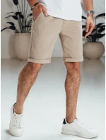 Pánské džínové šortky béžové Dstreet model 21989844 - FashionStreet