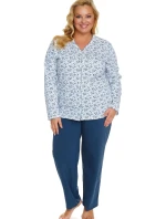 Dámske pyžamo 5282 modré - Doctornap