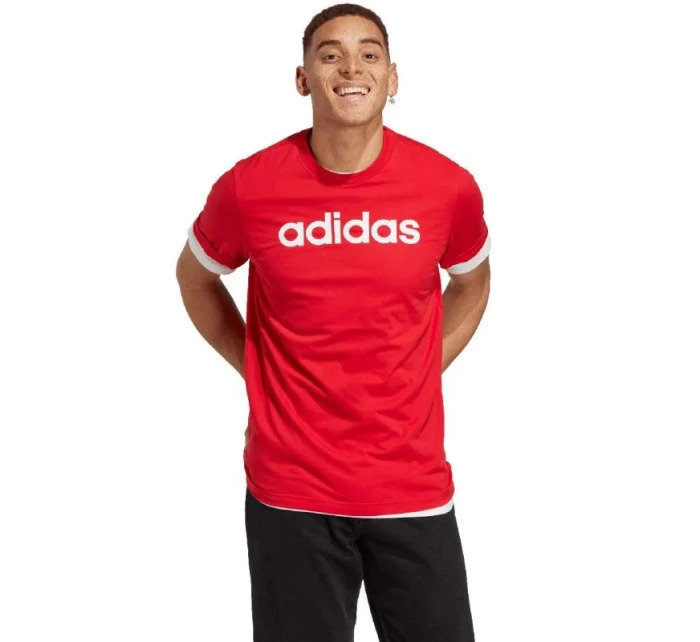 Tričko adidas Essentials Single Jersey Linear Embroidered Logo M IC9278 men Tričko adidas Essentials Single Jersey Linear Embroidered Logo M IC9278 men