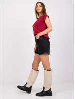 Tričko RV TS model 14817952 kaštanová - FPrice Tričko RV TS model 14817952 kaštanová - FPrice