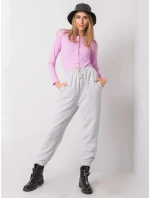 Tepláky TW DR G 080.17 svetlo šedá Tepláky TW DR G 080.17 svetlo šedá