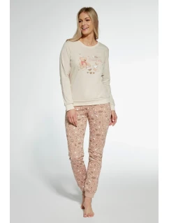 DÁMSKE PYŽAMO DR 671/344 VEČERNÉ