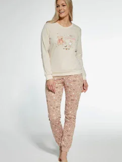 DÁMSKE PYŽAMO DR 671/344 VEČERNÉ