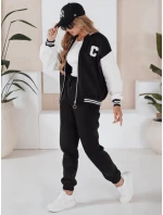 CELIA dámska tepláková súprava čierna FashionStreet AY0771 CELIA dámska tepláková súprava čierna FashionStreet AY0771