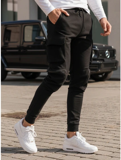 Pánské bojové kalhoty černé Dstreet model 21973099 - FashionStreet