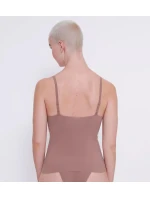 Dámsky top ZERO Feel 2.0 Špagetový top - BROWN - hnedý 1141 - SLOGGI