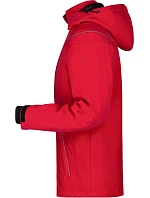 JN 1000 Pánská 3vrstvá zimní softshellová bunda model 22494761 red - Daiber