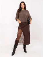 Sukňa MI SD 3287.36 hnedá Sukňa MI SD 3287.36 hnedá