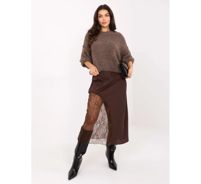 Sukňa MI SD 3287.36 hnedá Sukňa MI SD 3287.36 hnedá
