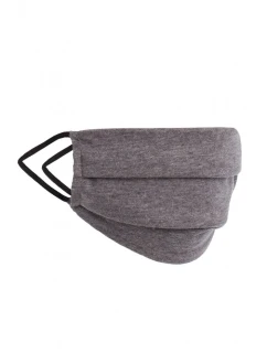 Ochranná maska pre deti - šedá melanž