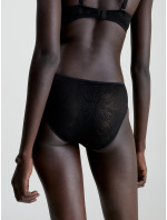 Dámske nohavičky Bikini Briefs Sheer Marquisette 000QF6879EUB1 čierna - Calvin Klein