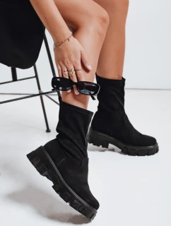 Dámské boty na platformě černé Dstreet model 21992951 - FashionStreet