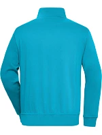 JN Pracovní mikina s 1/4 zipem 02.0 turquoise model 22529155 - Daiber JN Pracovní mikina s 1/4 zipem 02.0 turquoise model 22529155 - Daiber