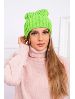 Čepice Magda s zelená neonová model 21798545 - K-Fashion