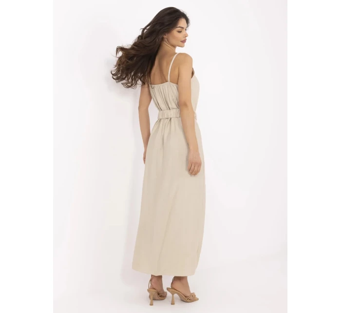 Šaty MI SK A6401.00 béžové Šaty MI SK A6401.00 béžové