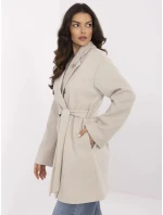 Kabát TW CZ BI 28987.85 svetlo béžový