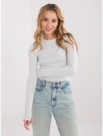 Bluzka WT BZ model 21875342 jasny szary - FPrice Bluzka WT BZ model 21875342 jasny szary - FPrice