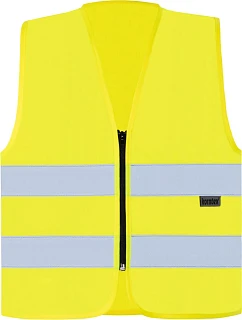 – Bezpečnostní vesta se zipem yellow model 22503503 - Korntex
