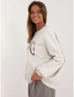 Bluza EM BL model 20499609 jasny szary - FPrice Bluza EM BL model 20499609 jasny szary - FPrice