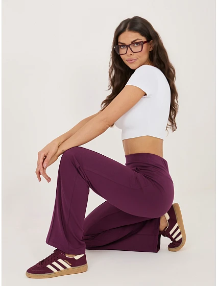 Spodnie dresowe RV DR model 22109886 ciemny fioletowy - FPrice