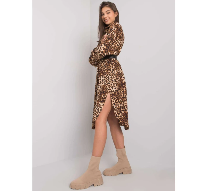 Šaty TW SK BI 32555.72P čierna a béžová Šaty TW SK BI 32555.72P čierna a béžová