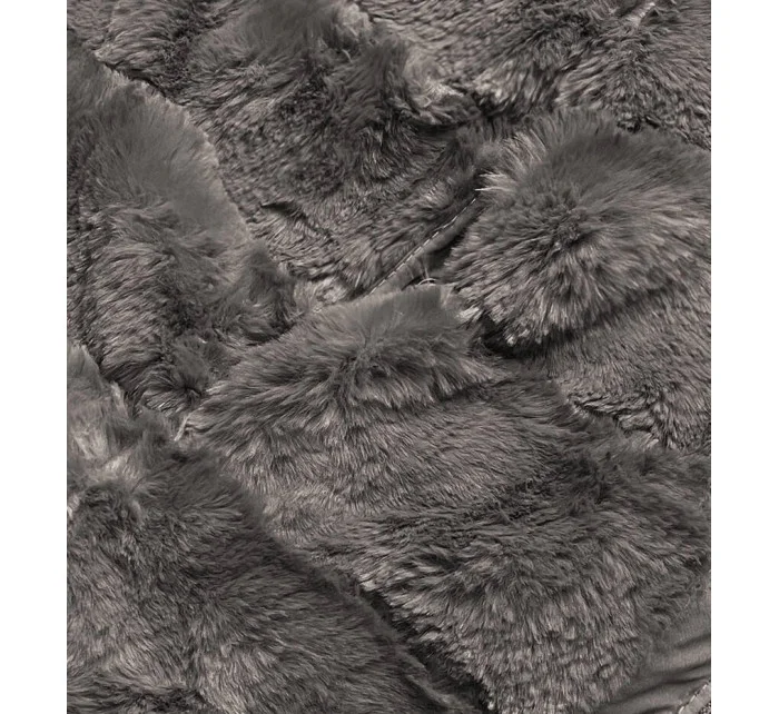 KRÓTKA DWUSTRONNA KURTKA DAMSKA ZIMOWA model 21245196 - LHD