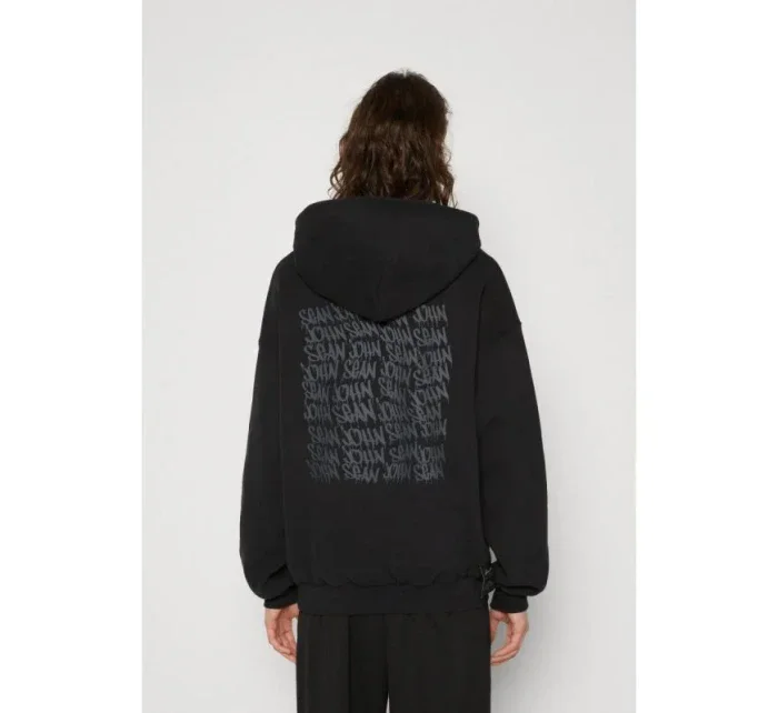 Sean John Script Logo Back Artwork Hoodie M 6021388 pánske Sean John Script Logo Back Artwork Hoodie M 6021388 pánske