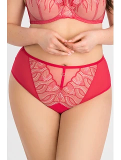 model 20843695 Crazy Heart kolor:czerwony - Gorsenia