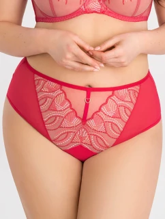 model 20843695 Crazy Heart kolor:czerwony - Gorsenia