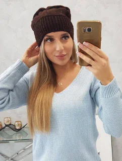 Dámská čepice Ingrid model 18752303 hnědá - K-Fashion
