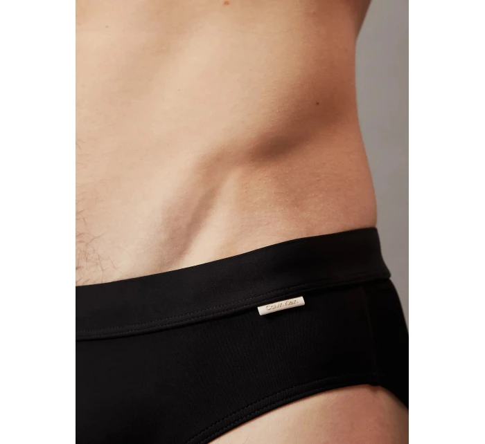 Pánske plavky KM0KM00942 BEH black - Calvin Klein