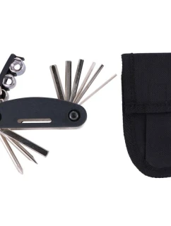 SADA NÁŘADÍ PRO JÍZDNÍ KOLA 15 FUNKCÍ V KUFŘÍKU DUNLOP