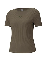 Dámske tričko Her Ribbed Slim Grape Leaf W 531917 44 - Puma