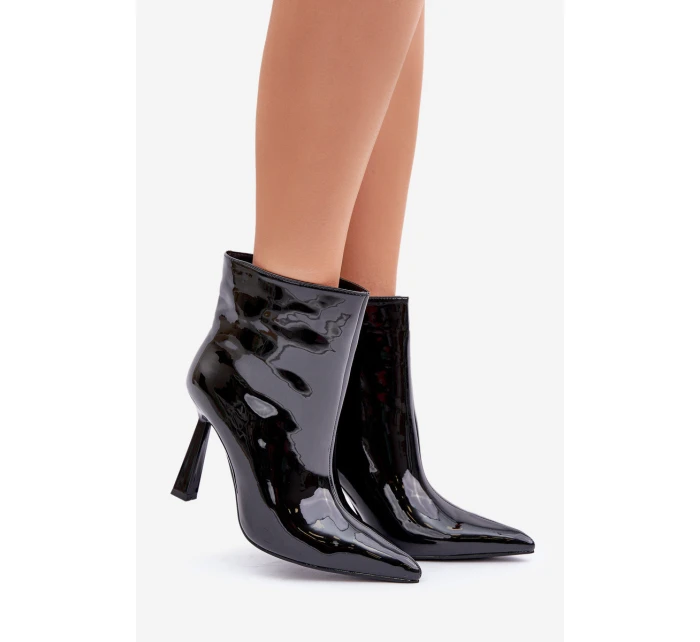 Lakované Boty Na S Černé model 21681527 - Boto Lakované Boty Na S Černé model 21681527 - Boto