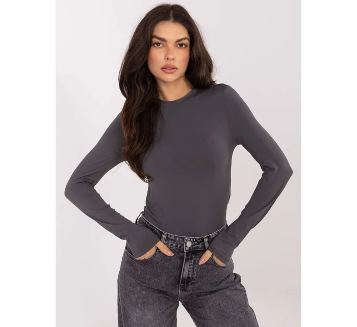 Bluzka model 21789072 grafitowy - FPrice